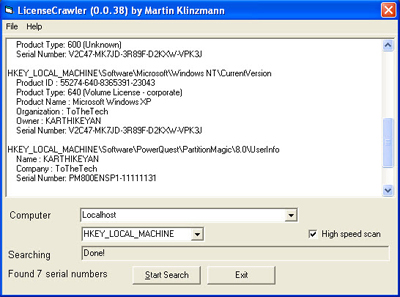 windows server 2008 r2 license key finder